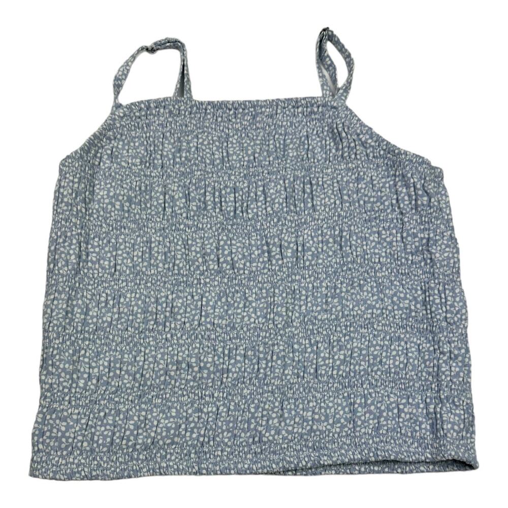 Girls Abercrombie Smocked  Tank Top Size 13-14 years